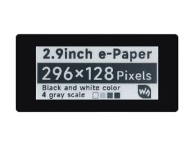 Waveshare 2.9inch Touch e-Paper Module for Raspberry Pi Pico, 296×128, Black / White, SPI