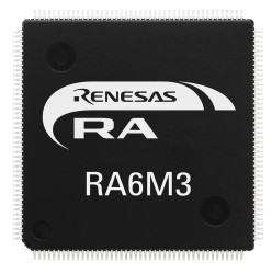 Mikrokontroler Renesas Electronics RA6M3 LQFP 144-pinowy Montaż powierzchniowy ARM Cortex M4 1024 kB 32bit CAN:2 120MHz