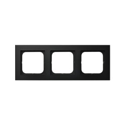 Ramka potrójna R-3R/33 czarny metalik SONATA Ospel