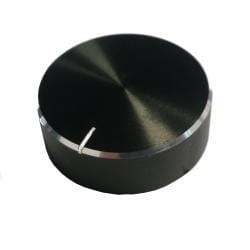 GCL17 gałka potencjometru z wskaźnikiem czarna, średnica 17mm