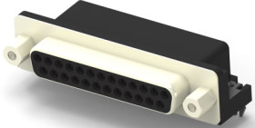 D-Sub socket, 15 pole, standard, angled, solder pin, 2301846-1