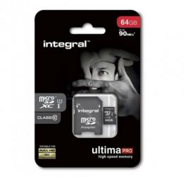 PAMIEC SDHC 64GB INTEGRAL ULTIMA PRO 90M