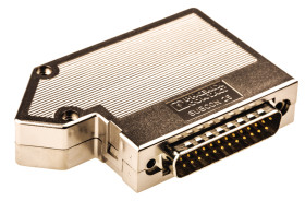 Złącze D-Sub 25-pinowe Męski Kąt Proste Montaż na płytce drukowanej raster 2.77mm