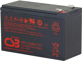 Akumulator CSB UPS123607F2 12V 360W 5min