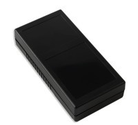 KM-103 Obudowa z tworzywa KM103 wymiary: 190x93x41mm - miejsce na 6 baterii R6 - czarna - ABS