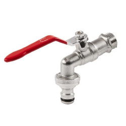 Zawór czerpalny kulowy BRS 1/2” - 3/4” STALCO GARDEN S101010754