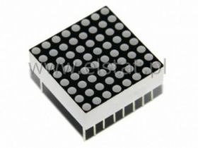 Matryca LED 8x8 3mm czerwono-zielona CA