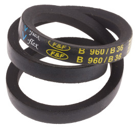 Pas napędowy 915mm szerokość na górze: 17mm B RS PRO długośc wew.: 915mm