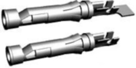 Receptacle, 0.2-0.6 mm², AWG 24-20, crimp connection, tin-plated, 1-66105-9