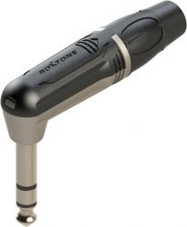 Wtyk JACK 6.3 stereo kątowy ROXTONE