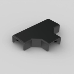 Pokrywa odgałęźna LHD 20x10 8924 FB czarna