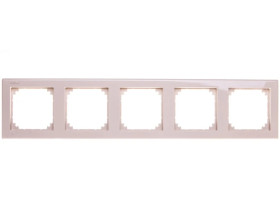 Merten M-Smart Ramka pięciokrotna kremowa MTN478544
