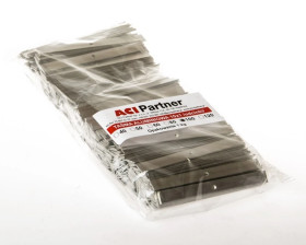 Taśma aluminiowa 10x1mm w odcinkach 100mm TALU10X1ODC100 /1kg ok. 37m/