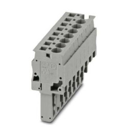 Kostka zaciskowa na szynie DIN Phoenix Contact 28 → 10AWGObudowa ze sprężyną Combi Pluggable Solutions raster: