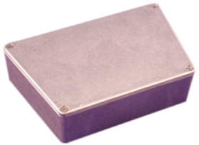 Aluminum enclosure, (L x W x H) 95 x 151 x 35 mm, red, IP54, 1590TRPCRD