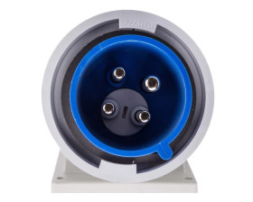 Wtyczka tablicowa (zwrotnica faz) 32A 4P 230V niebieska IP67 TWIST 778242-9
