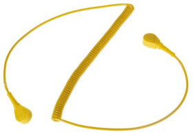 Przewód uziemiający ESD Żółty Tak, dł. 1.8m, 2M, RS PRO