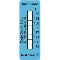 Testo 0646 2532 Testoterm Measuring Strips &#x2B;161 to &#x2B;204 Deg