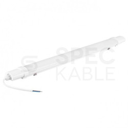 Oprawa sufitowa 60cm LED 18W 1500lm 6500K IP65 biała bez zawiesi barwa CW biała zimna MASTER LED