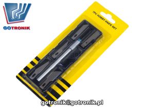 Nożyki modelarskie zestaw 7 sztuk SKALPEL