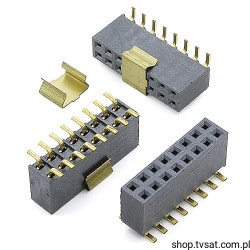 SSW-108-22-G-D-VS Socket 2 x 8 Pin SMD SAMTEC