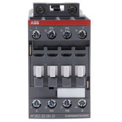 Stycznik 24 V AC/DC ABB styki: 4 11 kW 45 A 2NO + 2NC Śruba 1SBL236501R2100 AF26Z-22-00-21