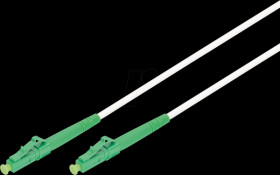 DK-2933A-10-LCA-SX Fiber optic patch cable, armoured, SM, simplex, 10 m