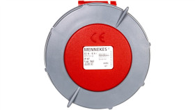 Gniazdo Przenośne 1-Częściowe 32A 5P 6H 400V Ip67 Am-Top Zaciski Śrubowe Men562