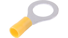 Końcówka Kablowa Izolowana Oczkowa Cu M12 100Szt Żółta Oky12