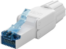 Wtyk RJ45 CAT 6A UTP do montażu bez użycia narzędzi, niekranowany 65941