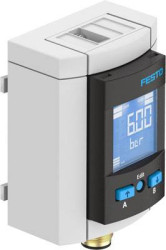 FESTO Czujnik ciśnienia SPAU-P10R-MS6-F-L-PNLK-PNVBA-M8D