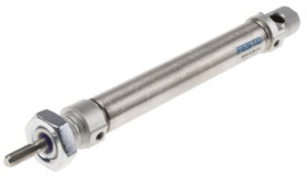 Siłownik pneumatyczny skok: 70mm Festo Ø 16mm dwustronnego działania Action 181mm z amortyzacją pneumatyczną