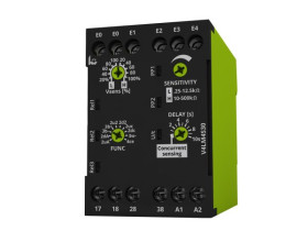 Przekaźnik monitorujący Poziom styki 3PST 1 -fazowy