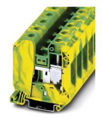 Blok zacisków przelotowych Phoenix Contact poziomy: PojedynczyŚruba UT 35-PE IB 125A