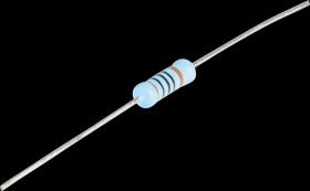 MBE04140C4703FC100 thin film resistor, axial, 1 W, 470 kOhm, 1