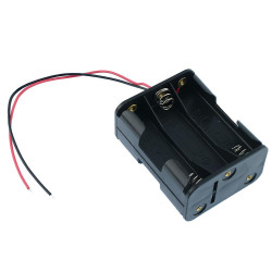 AA x 6 Open Battery Holder