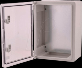 BXPPABST300400170-F01 IP65 wall enclosure, 300 x 400 x 170 mm, transparent