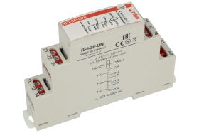Przekaźnik; elektromagnetyczny przemysłowy; instalacyjny; RPI-3P-UNI; 12÷240V; AC; DC; 3 styki przełączne; 8A; 250V AC; 8A; 24V
