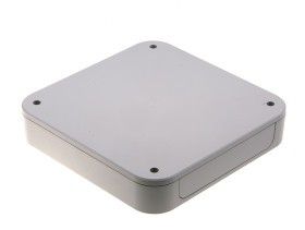 Obudowa ABS szerokość zew. 150 mm długość zew. 150 mm wys. zew. 30 mm Takachi Electric Industrial IP40 Biały