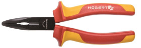 Szczypce wydłużone wygięte 160mm dla elektryka 1000V VDE HT1P919