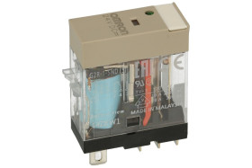 Przekaźnik; elektromagnetyczny miniaturowy; G2R-1-SND 24VDC (S); 24V; DC; 1 styk przełączny; 10A; 250V AC; do lutowania; do gnia