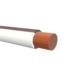 Przewód jednożyłowy linkowy 1,5 mm2 Brązowy/Biały NEMIQ PVC dł. 38m 1