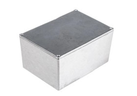 Obudowa ekranowana Srebrny IP65 Neopren, 115 x 89.9 x 54.9mm, RS PRO