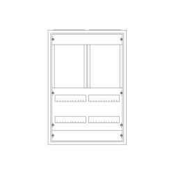 Rozdzielnica elektryczna, 800 mm x 550 mm x 215 mm
