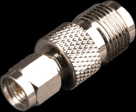 TNC adapter: TNC socket/SMA plug