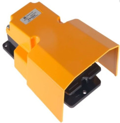 Wyłącznik nożny 200X100 aluminiowy czarny (1NO/1NC) 15A FS504