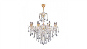 Żyrandol Lampa Wisząca Chateau Złoty 8Xe14 14004/8-Gld Zuma Line