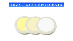 Panel Led Winter 6W 230V Ww+Dw+Cw