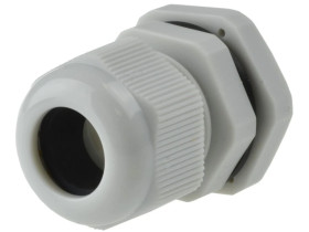 Dławnica izolacyjna PG7 H szara /WORECZEK 10szt./