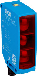 Czujniki fotoelektryczne Tłumienie tła w obudowie prostokątnej SICK NPN, PNP, PUSH/PULL zakres 10 mm → 1 m